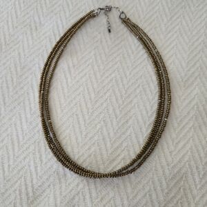 Silpada Copper-Toned Beaded Necklace